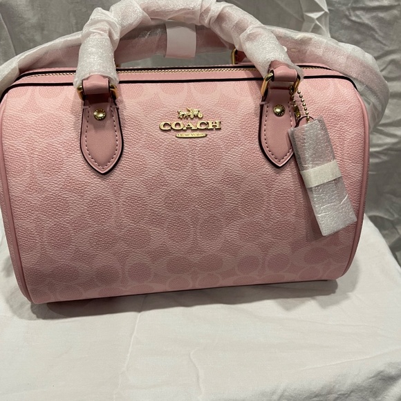 Rowan Satchel Bag In Signature Canvas - Picture 8 of 8